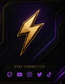Stay connected on Twitch, YouTube, Instagram, Twitter and TikTok